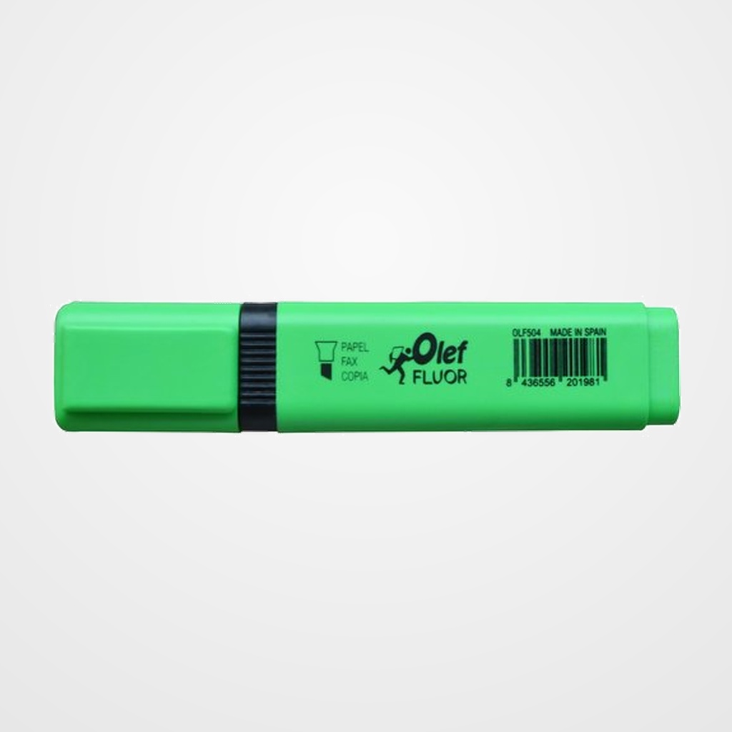 MARCADOR FLUOR OLEF VERDE
