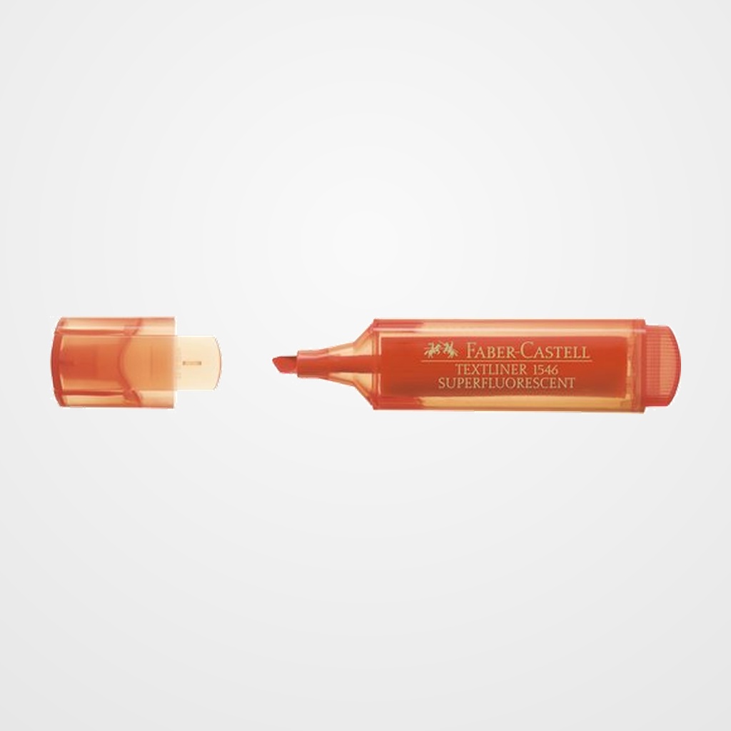 MARCADOR FLUOR FABER-CASTELL TEXTLINER 1546 NARANJA