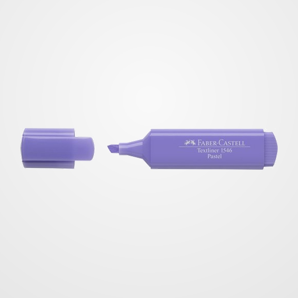 MARCADOR FLUOR FABER-CASTELL TEXTLINER 1546 PASTEL LILA