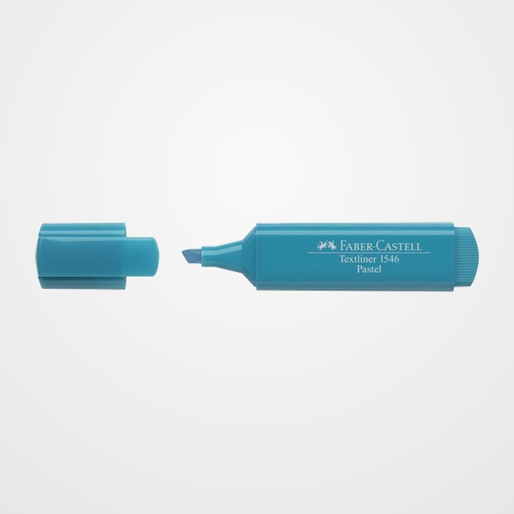MARCADOR FLUOR FABER-CASTELL TEXTLINER 1546 PASTEL TURQUESA