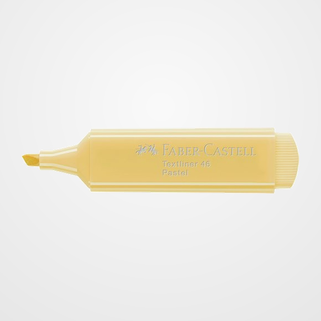 MARCADOR FLUOR FABER-CASTELL TEXTLINER 1546 PASTEL VAINILLA