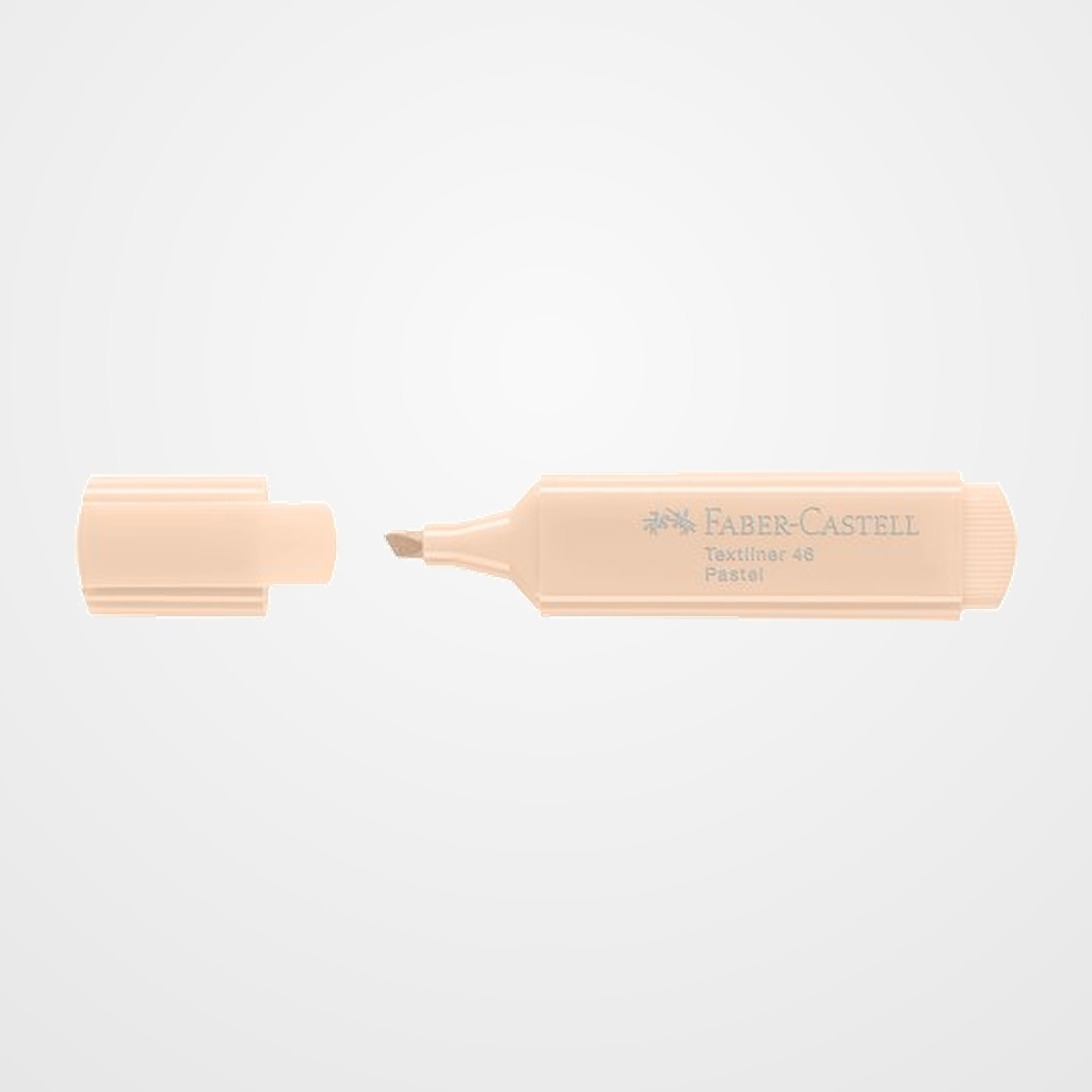MARCADOR FLUOR FABER-CASTELL TEXTLINER 1546 PASTEL VAINILLA SUAVE