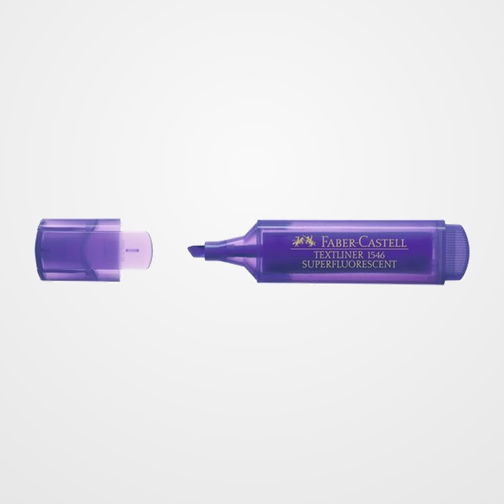 MARCADOR FLUOR FABER-CASTELL TEXTLINER 1546 VIOLETA