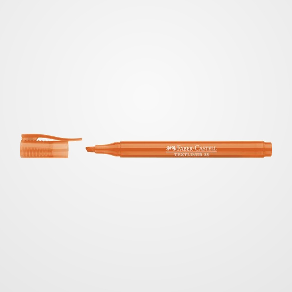 MARCADOR FLUOR FABER-CASTELL TEXTLINER 38 NARANJA