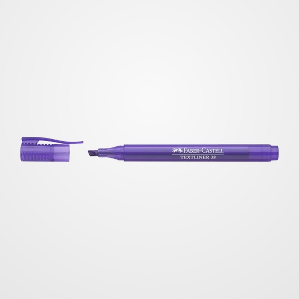 MARCADOR FLUOR FABER-CASTELL TEXTLINER 38 VIOLETA