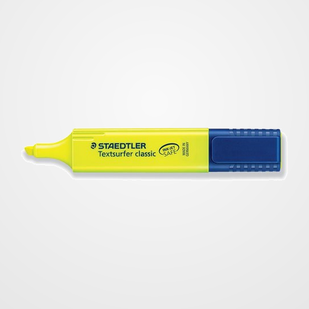 MARCADOR FLUOR STAEDTLER 364 TEXTSURFER CLASSIC  AMARILLO