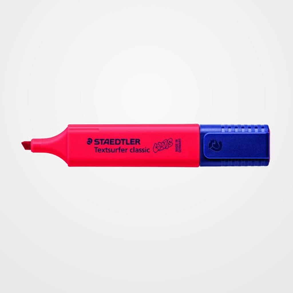 MARCADOR FLUOR STAEDTLER 364 TEXTSURFER CLASSIC ROJO INTENSO