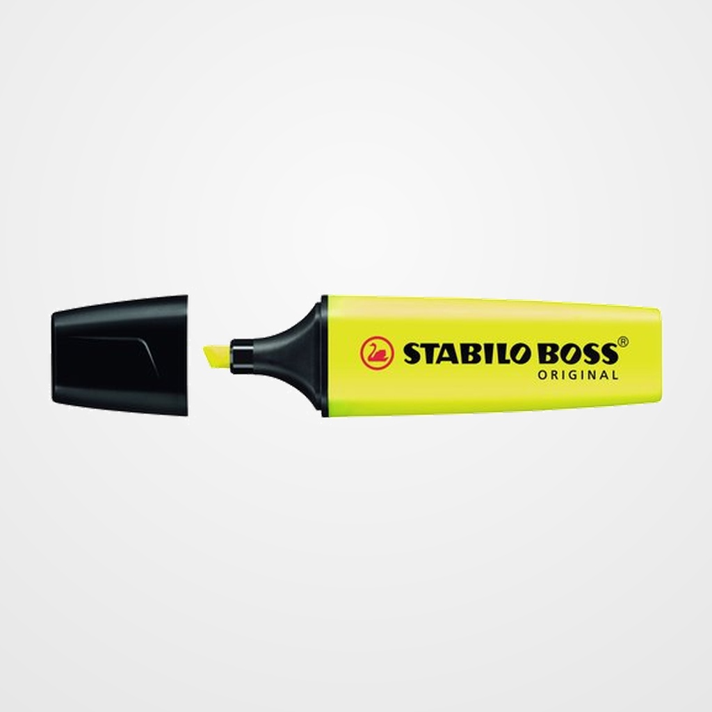MARCADOR FLUOR STABILO BOSS 70  AMARILLO