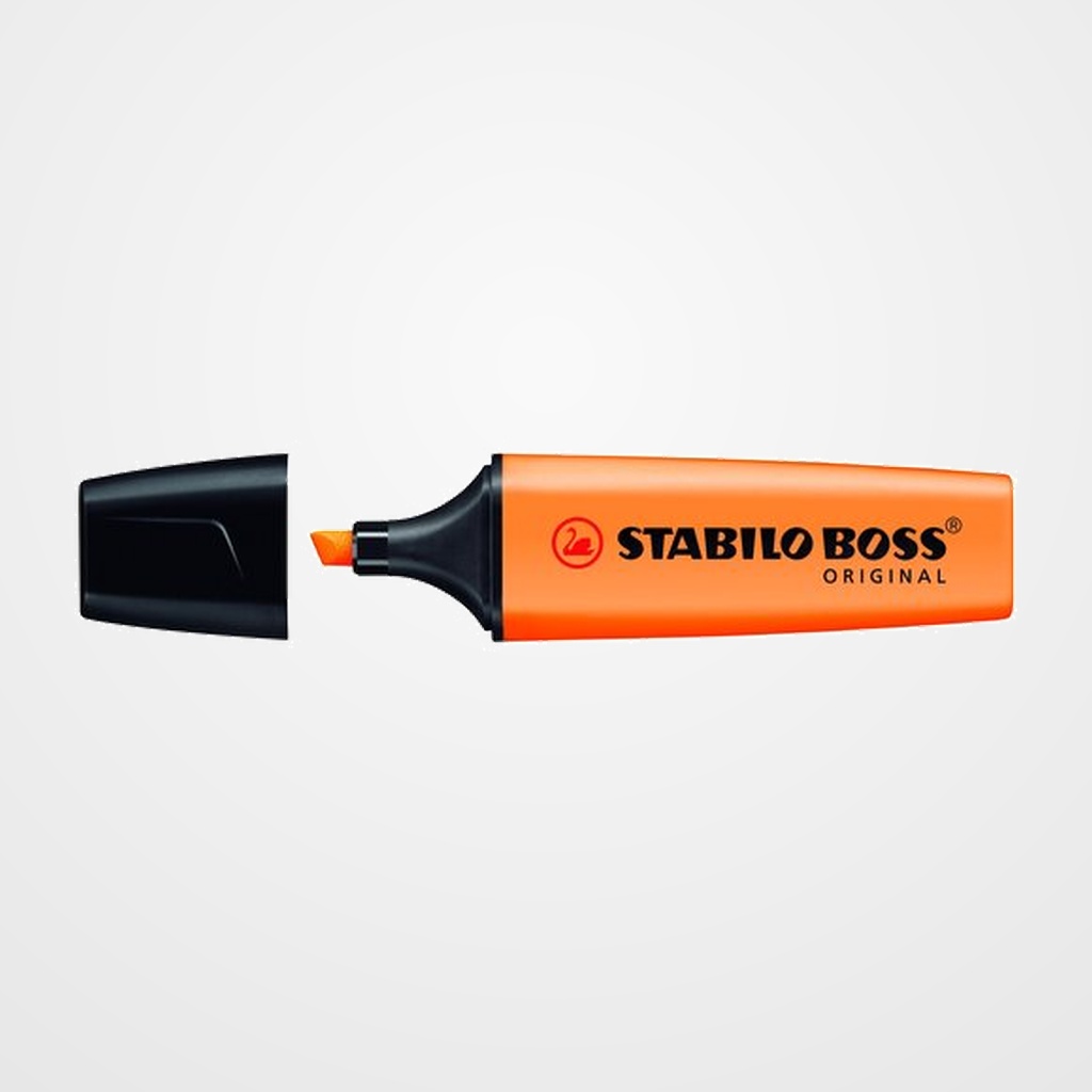 MARCADOR FLUOR STABILO BOSS 70  NARANJA