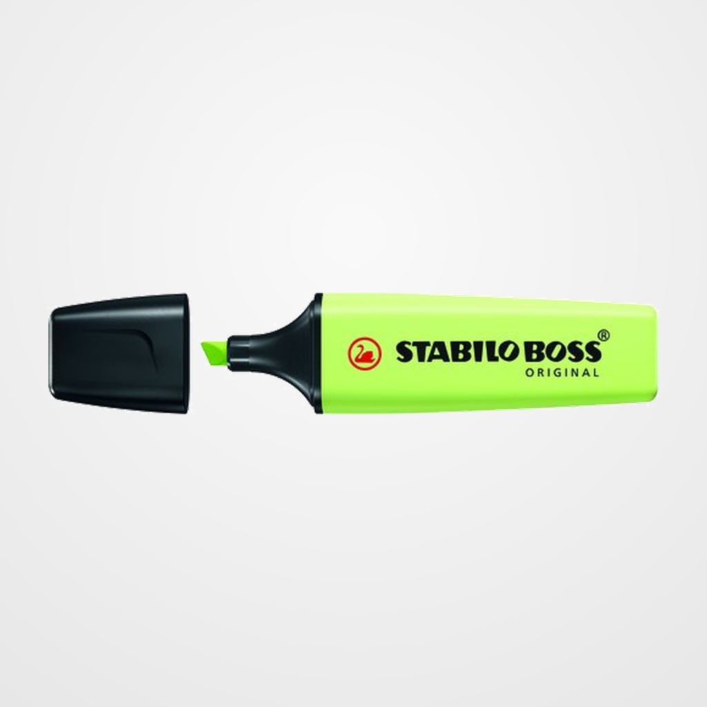 MARCADOR FLUOR STABILO BOSS 70  PASTEL CHISPA DE LIMA