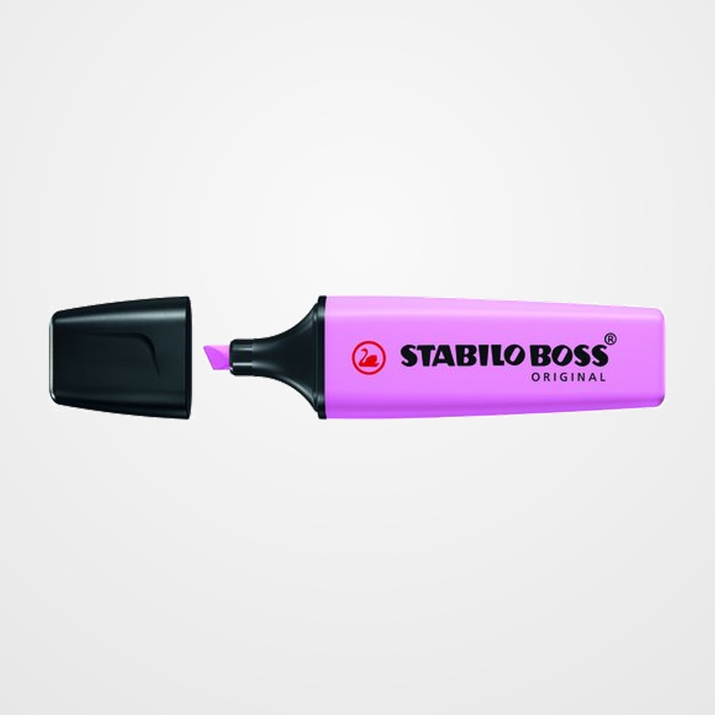 MARCADOR FLUOR STABILO BOSS 70  PASTEL FUCSIA HELADO
