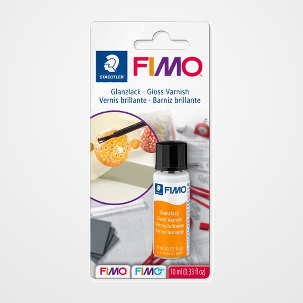 BARNIZ FIMO BRILLANTE BASE AGUA 10 ML.