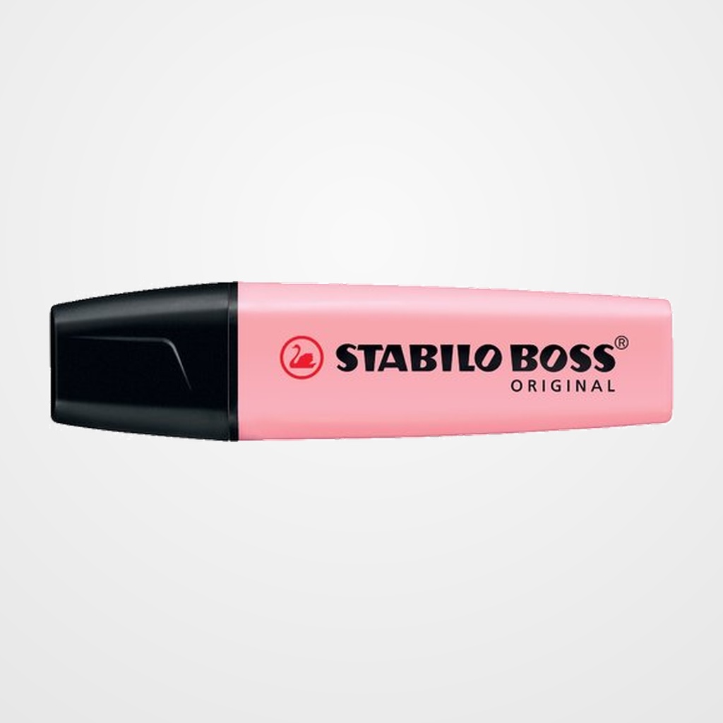 MARCADOR FLUOR STABILO BOSS 70  PASTEL ROSA