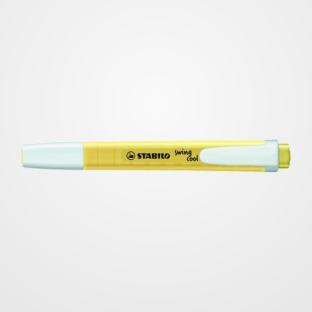MARCADOR FLUOR STABILO SWING COOL PASTEL 275 AMARILLO