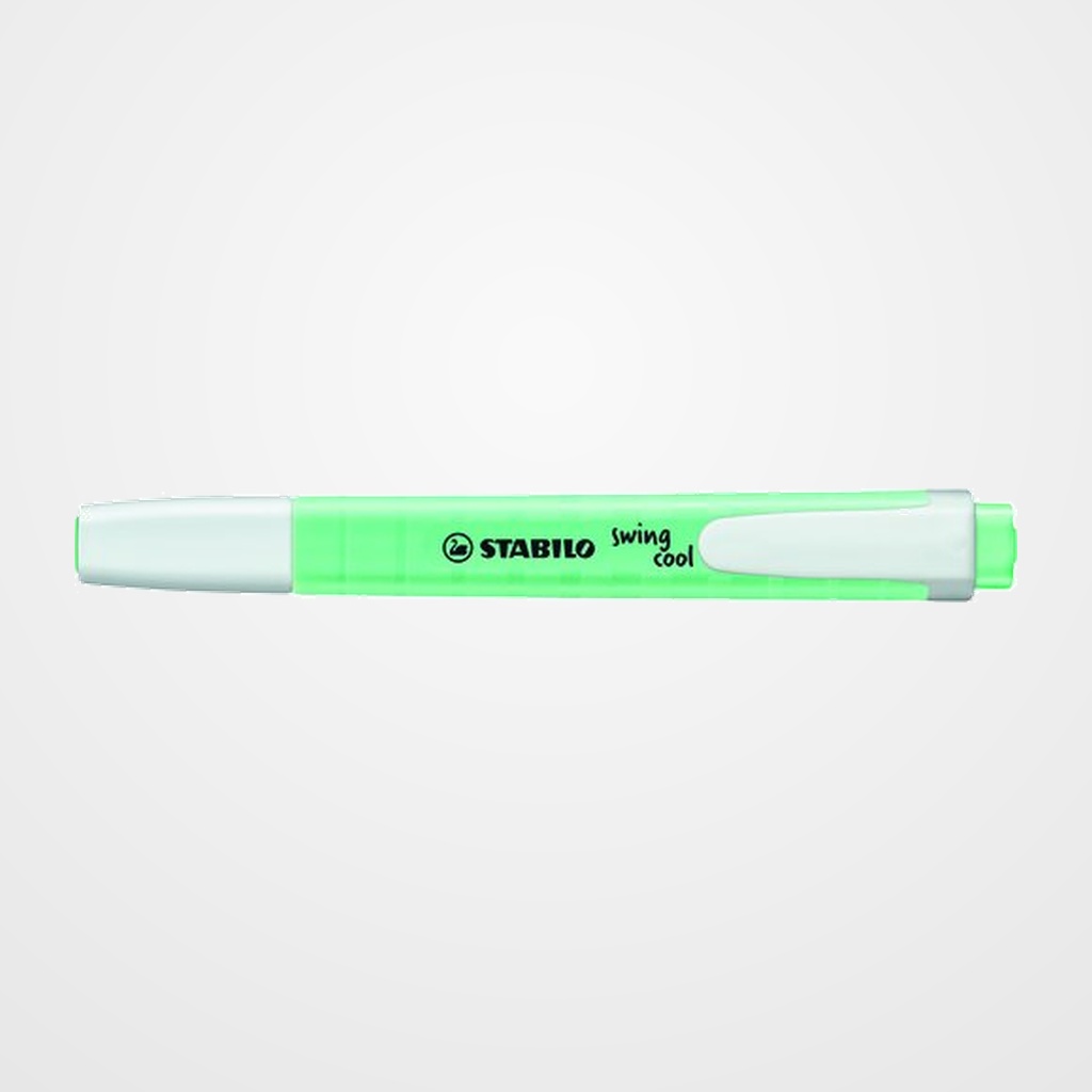 MARCADOR FLUOR STABILO SWING COOL PASTEL 275 PIZCA DE MENTA