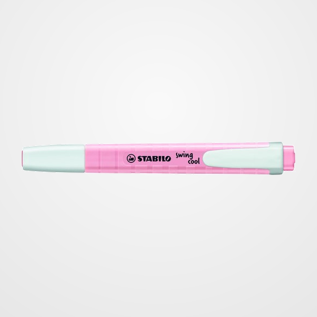 MARCADOR FLUOR STABILO SWING COOL PASTEL 275 RUBOR ROSA