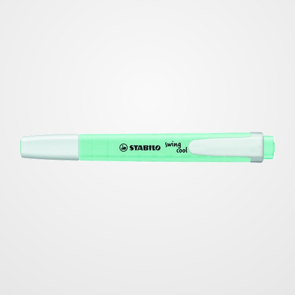 MARCADOR FLUOR STABILO SWING COOL PASTEL 275 TOQUE DE TURQUESA