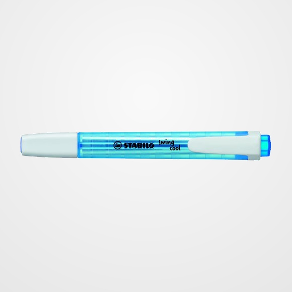 MARCADOR FLUOR STABILO SWING COOL 275  AZUL