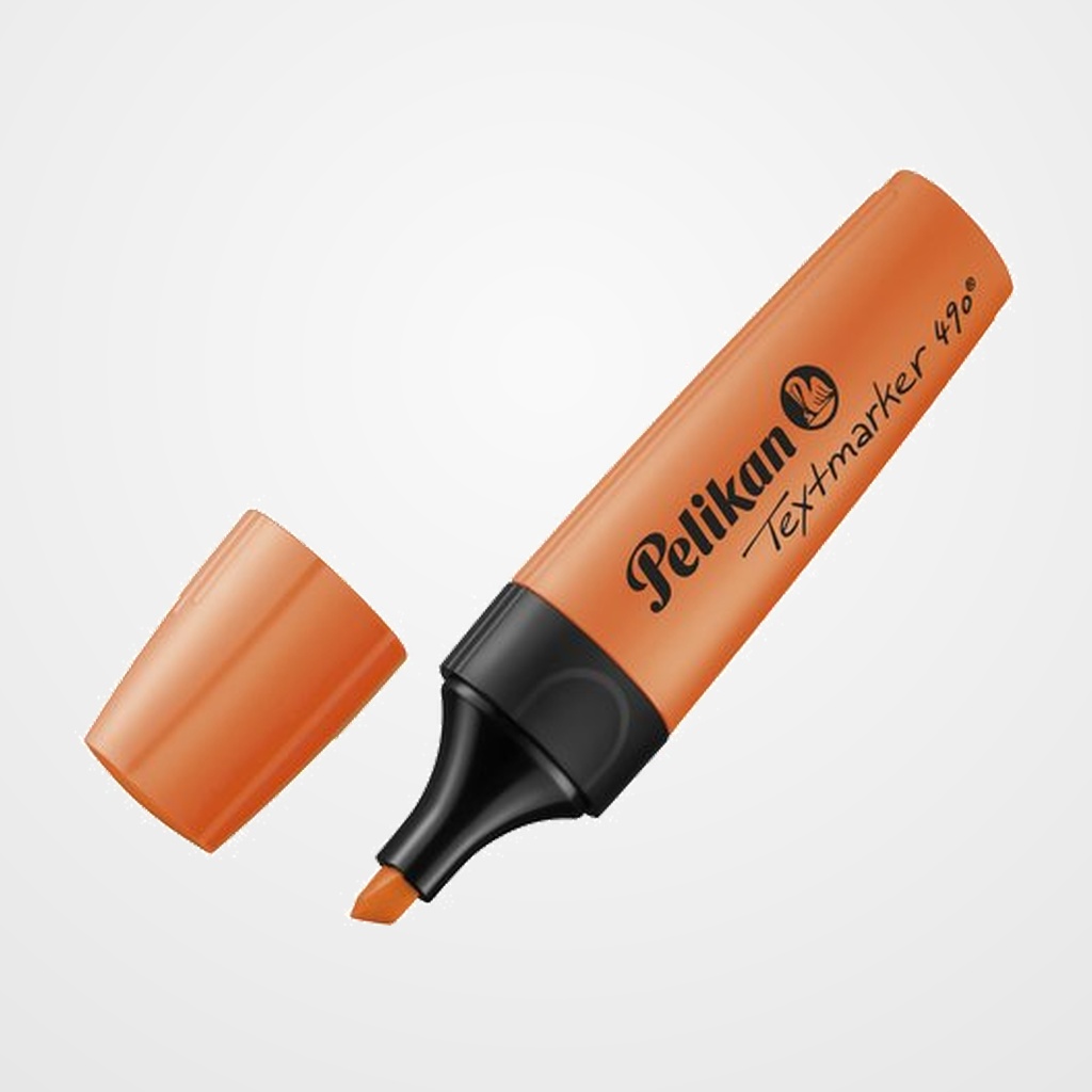 MARCADOR FLUOR PELIKAN TEXTMARKER 490  NARANJA (814119)