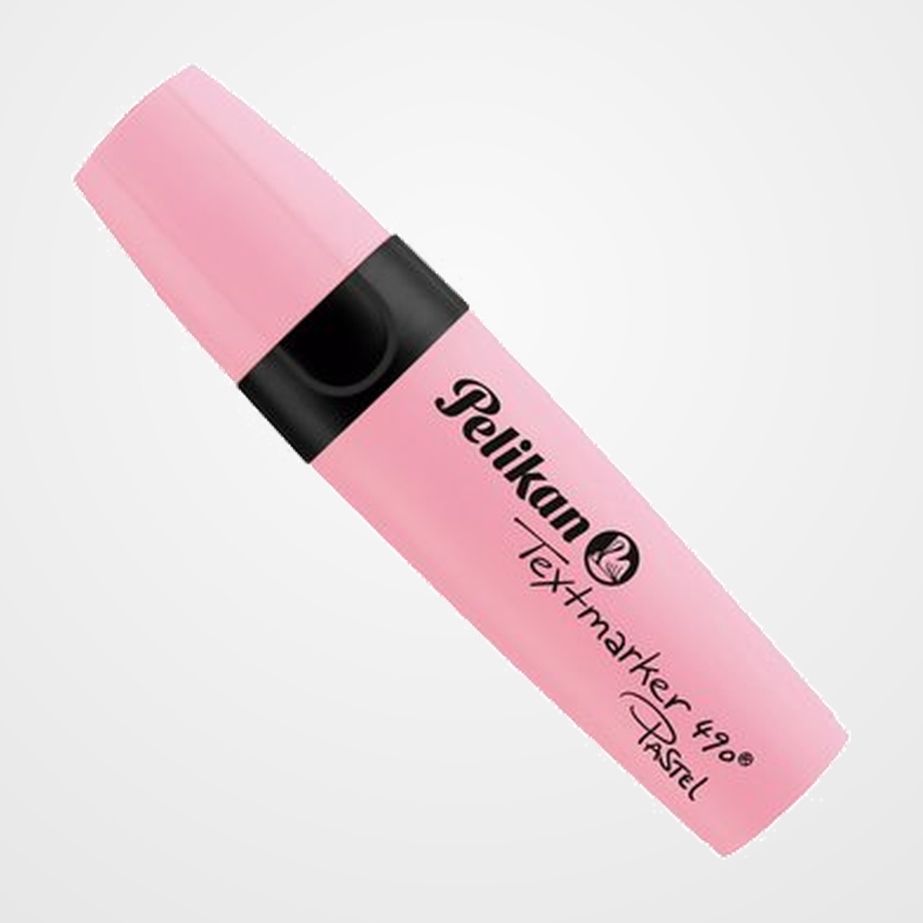 MARCADOR FLUOR PELIKAN TEXTMARKER 490  PASTEL ROSA