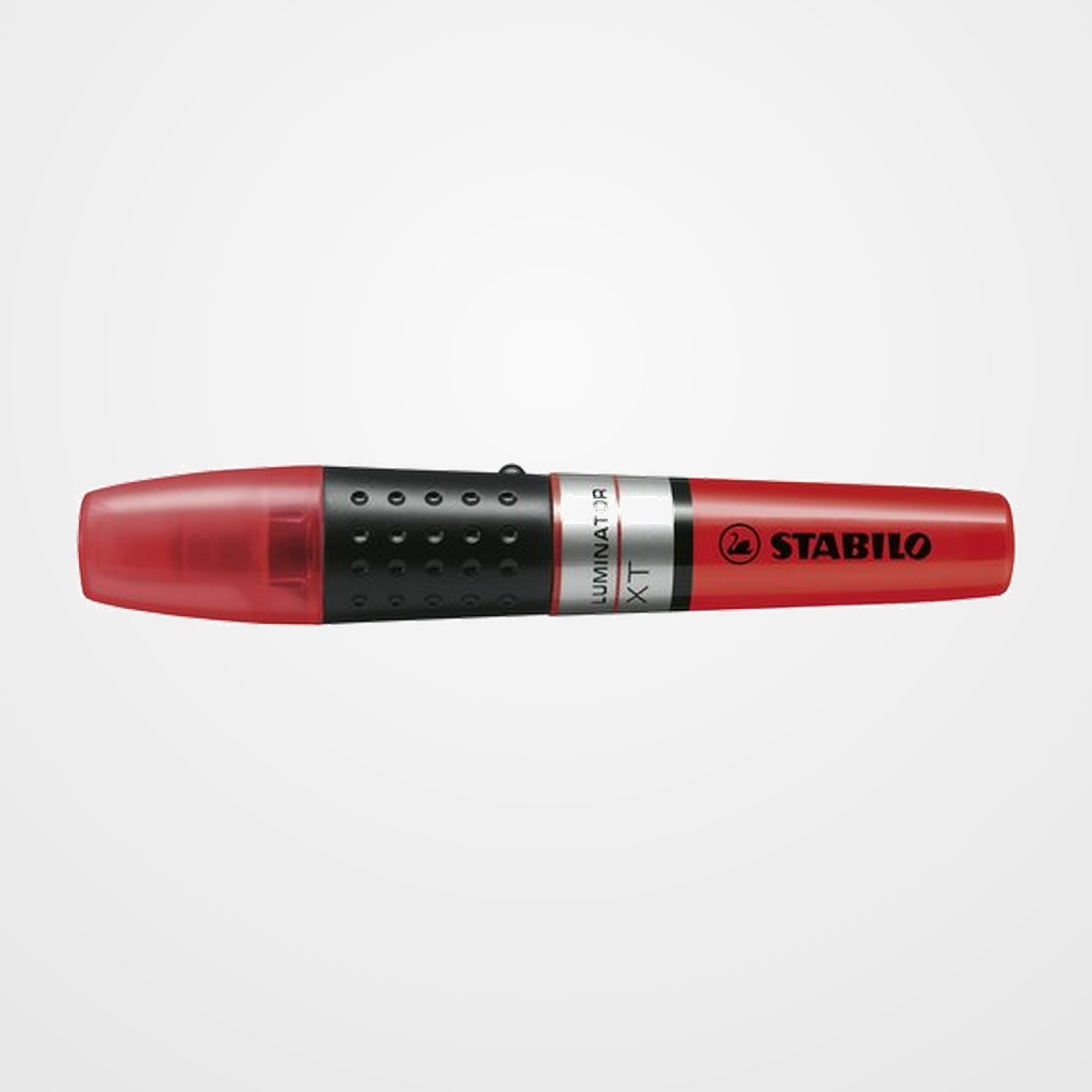MARCADOR FLUOR STABILO LUMINATOR 71 ROJO