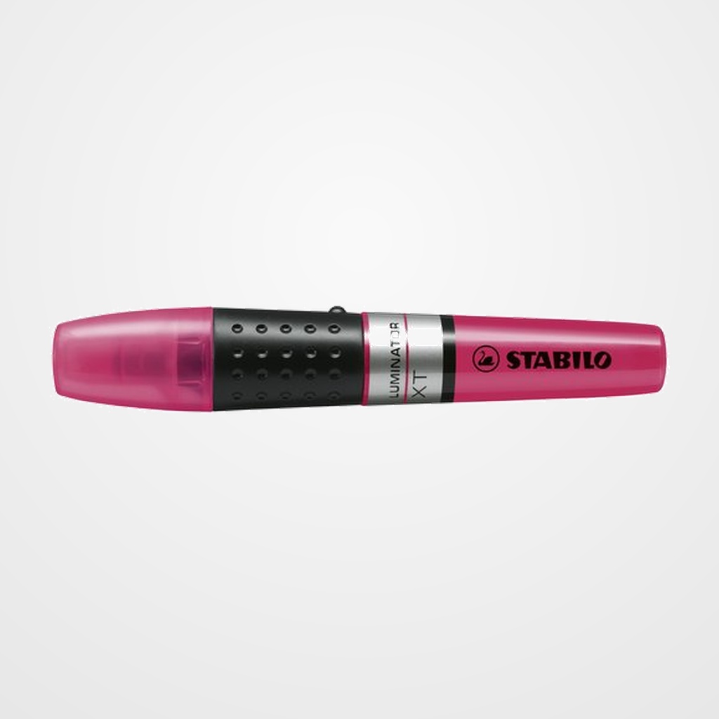 MARCADOR FLUOR STABILO LUMINATOR 71 ROSA