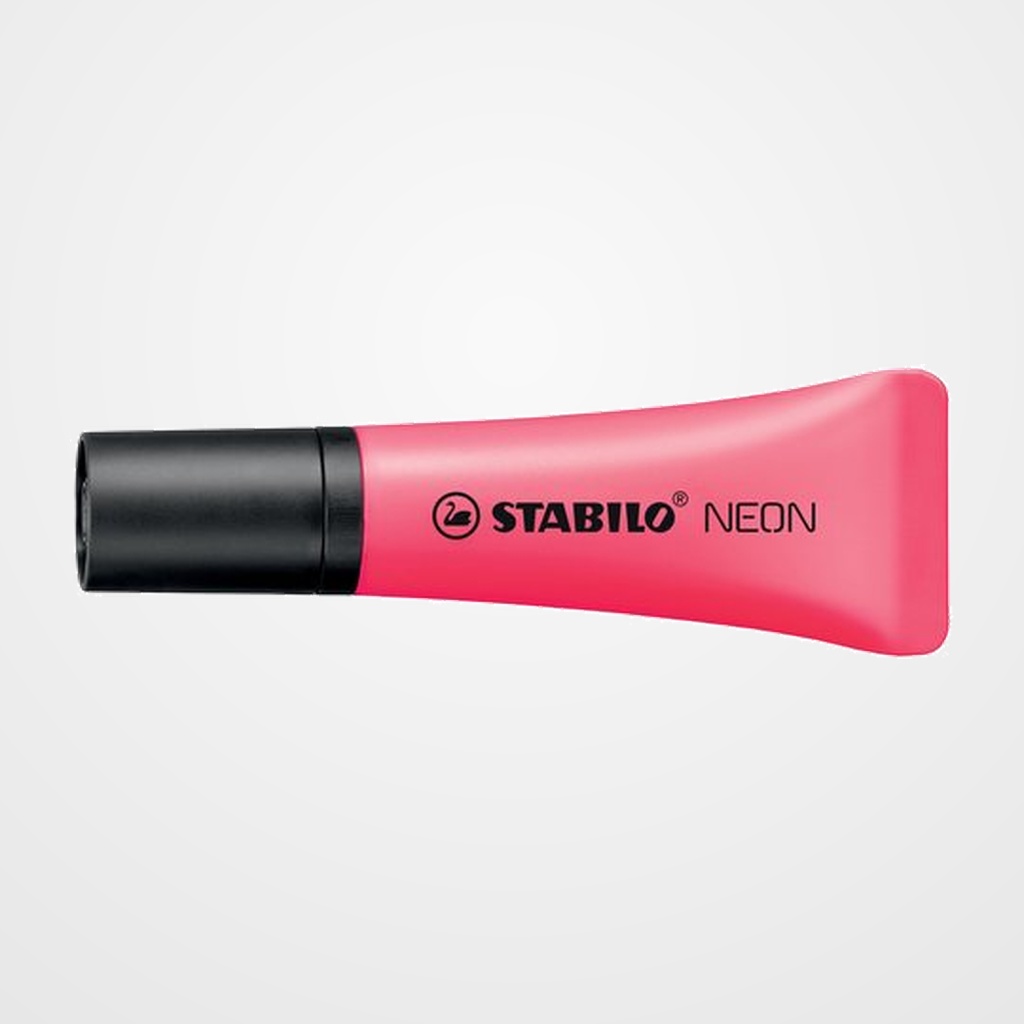 MARCADOR FLUOR STABILO NEON 72  ROSA