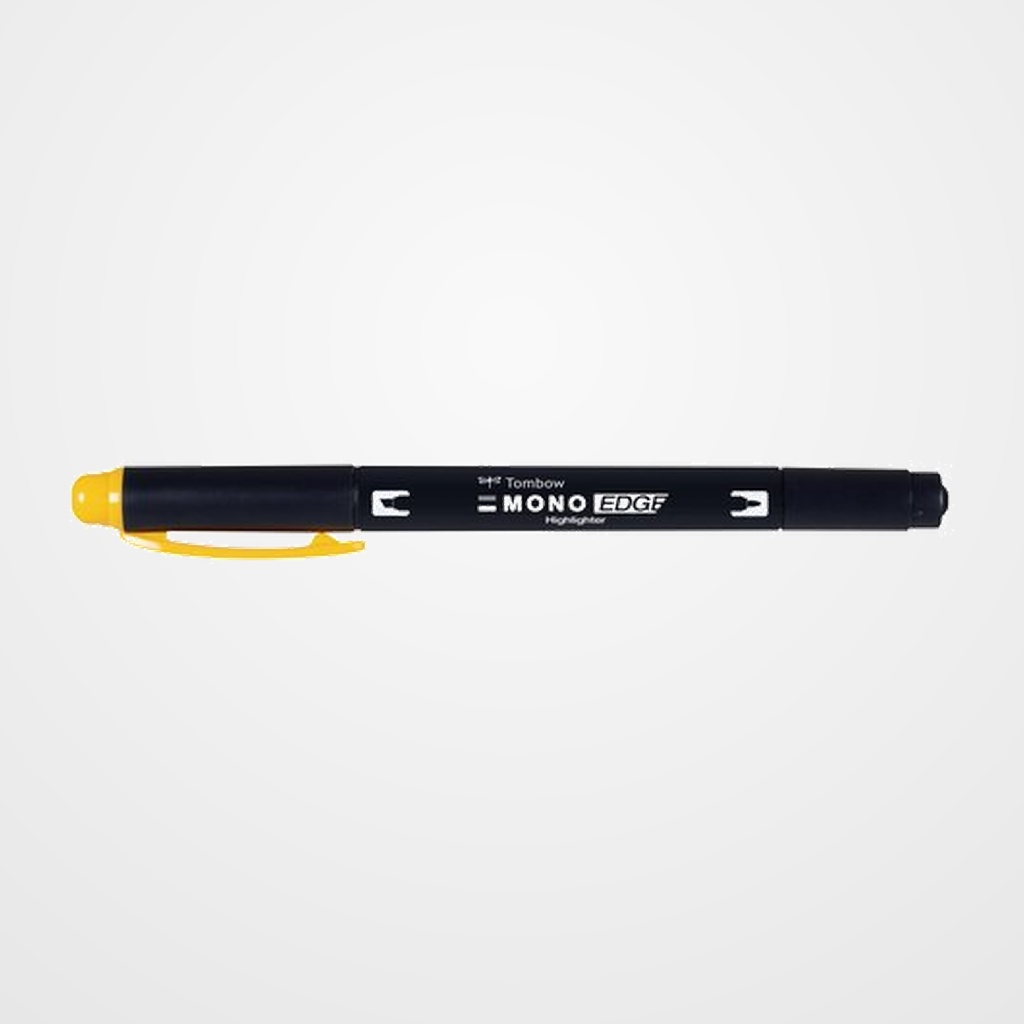 MARCADOR FLUOR TOMBOW MONO EDGE DOBLE PUNTA AMARILLO