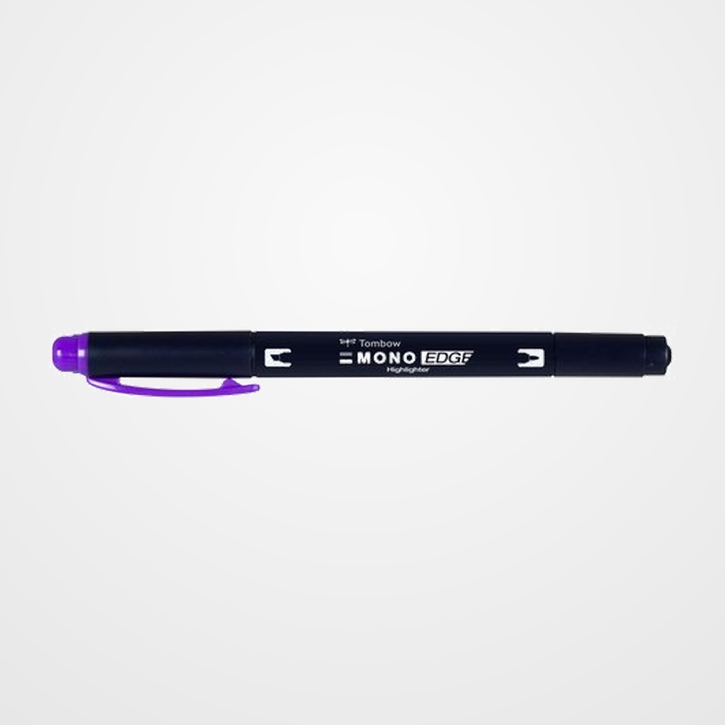 MARCADOR FLUOR TOMBOW MONO EDGE DOBLE PUNTA MORADO