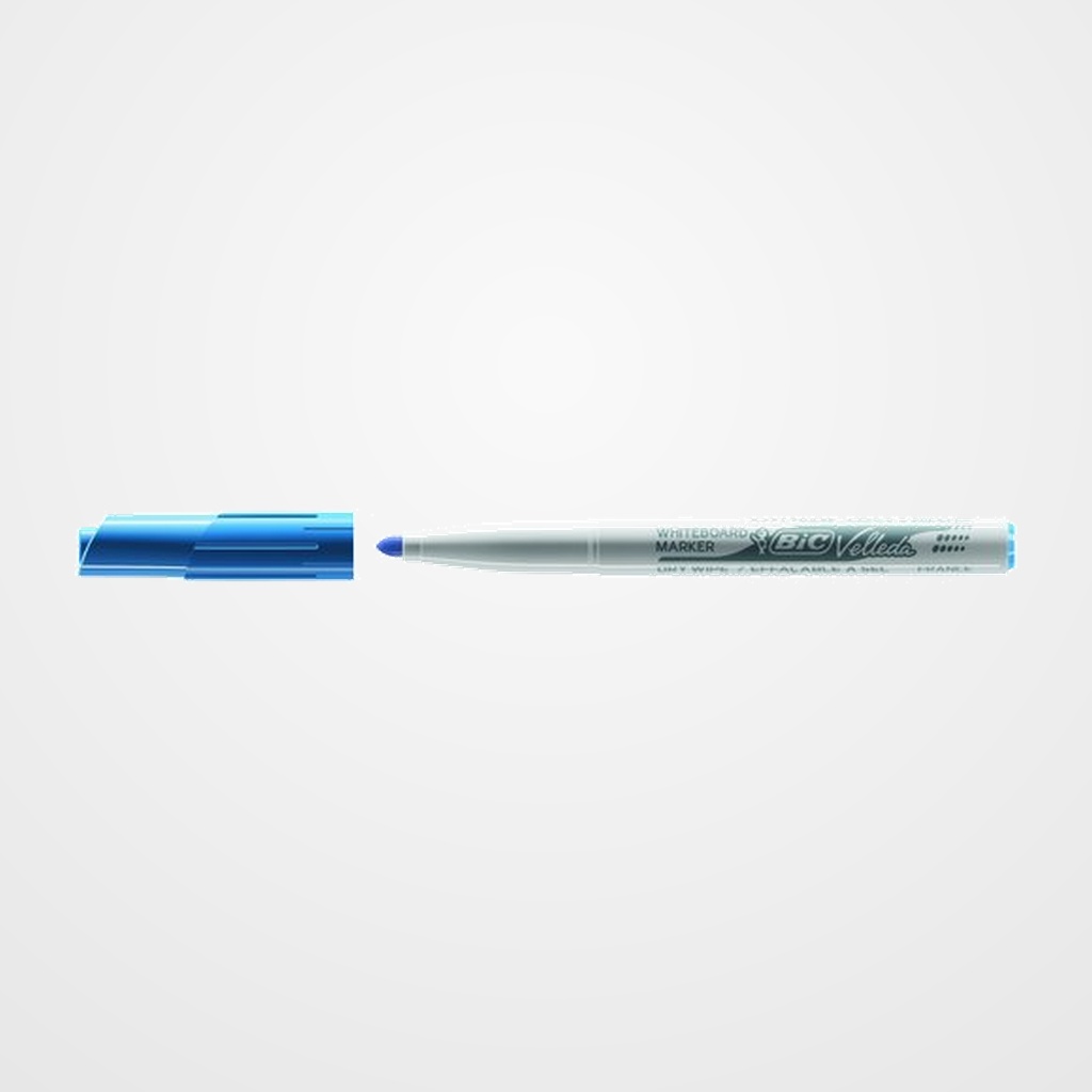 MARCADOR PIZARRA BIC VELLEDA 1741 MEDIUM CONICO  AZUL