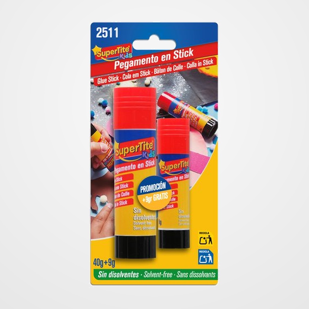 BARRA PEGAMENTO SUPERTITE 40g+9g