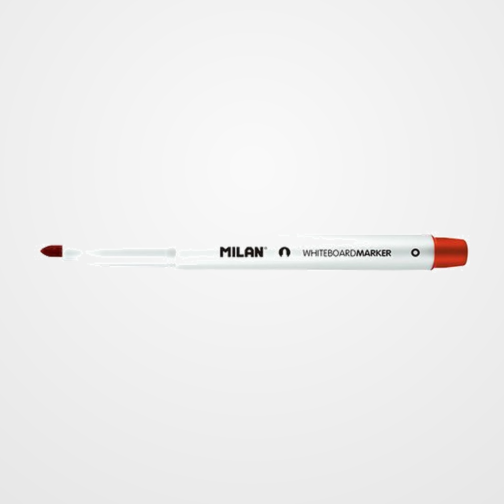 MARCADOR PIZARRA MILAN CONICO 3.7 MM ROJO