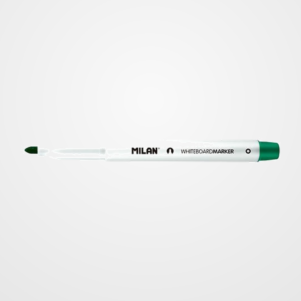 MARCADOR PIZARRA MILAN CONICO 3.7 MM VERDE