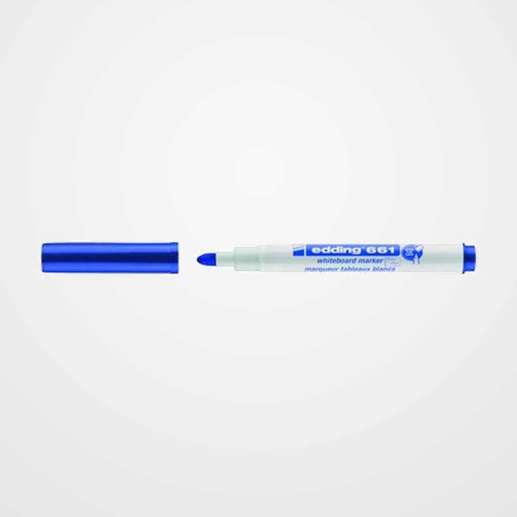 MARCADOR PIZARRA EDDING 661 CONICO  AZUL