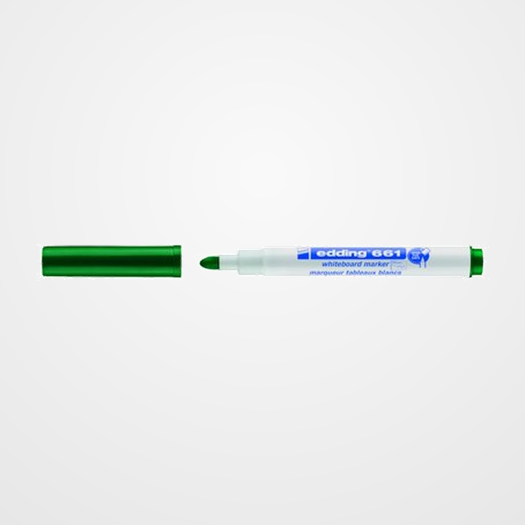 MARCADOR PIZARRA EDDING 661 CONICO  VERDE