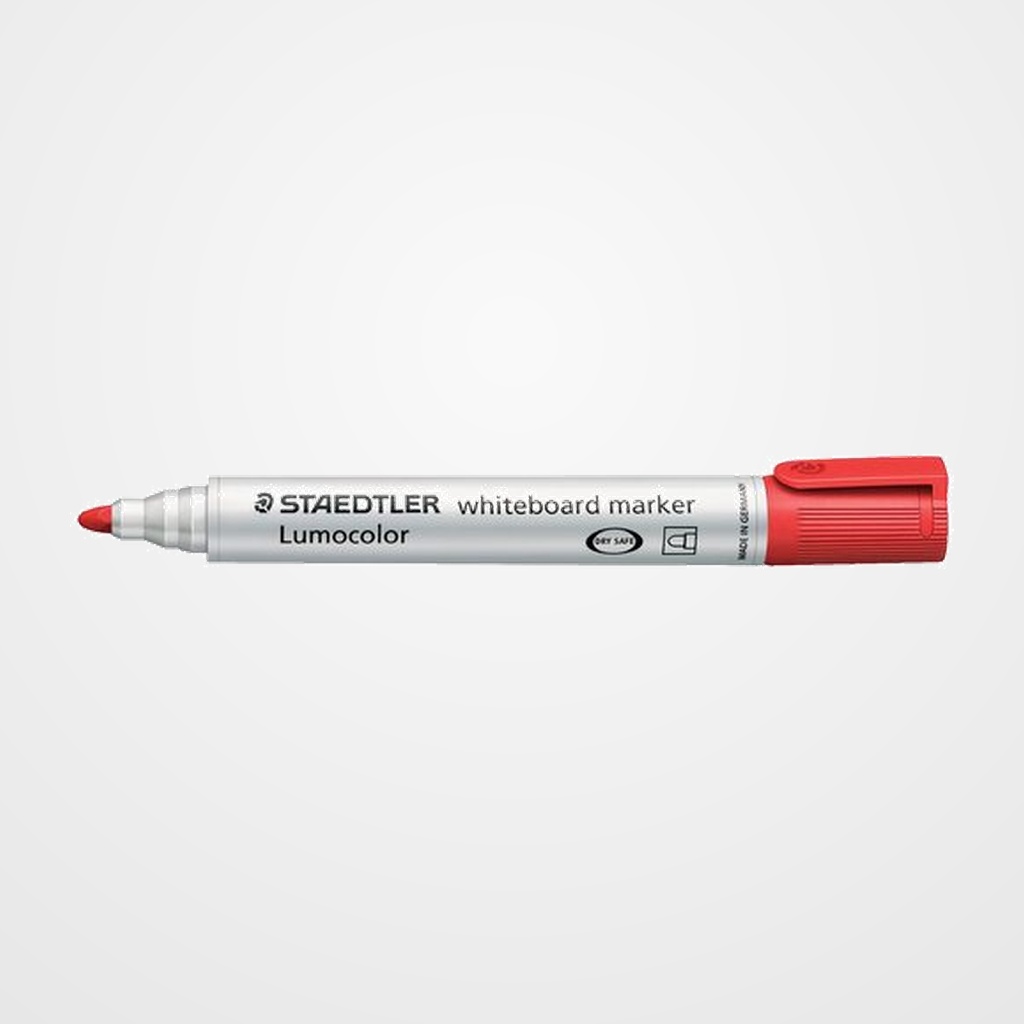 MARCADOR PIZARRA STAEDTLER 351 LUMOCOLOR CONICO ROJO