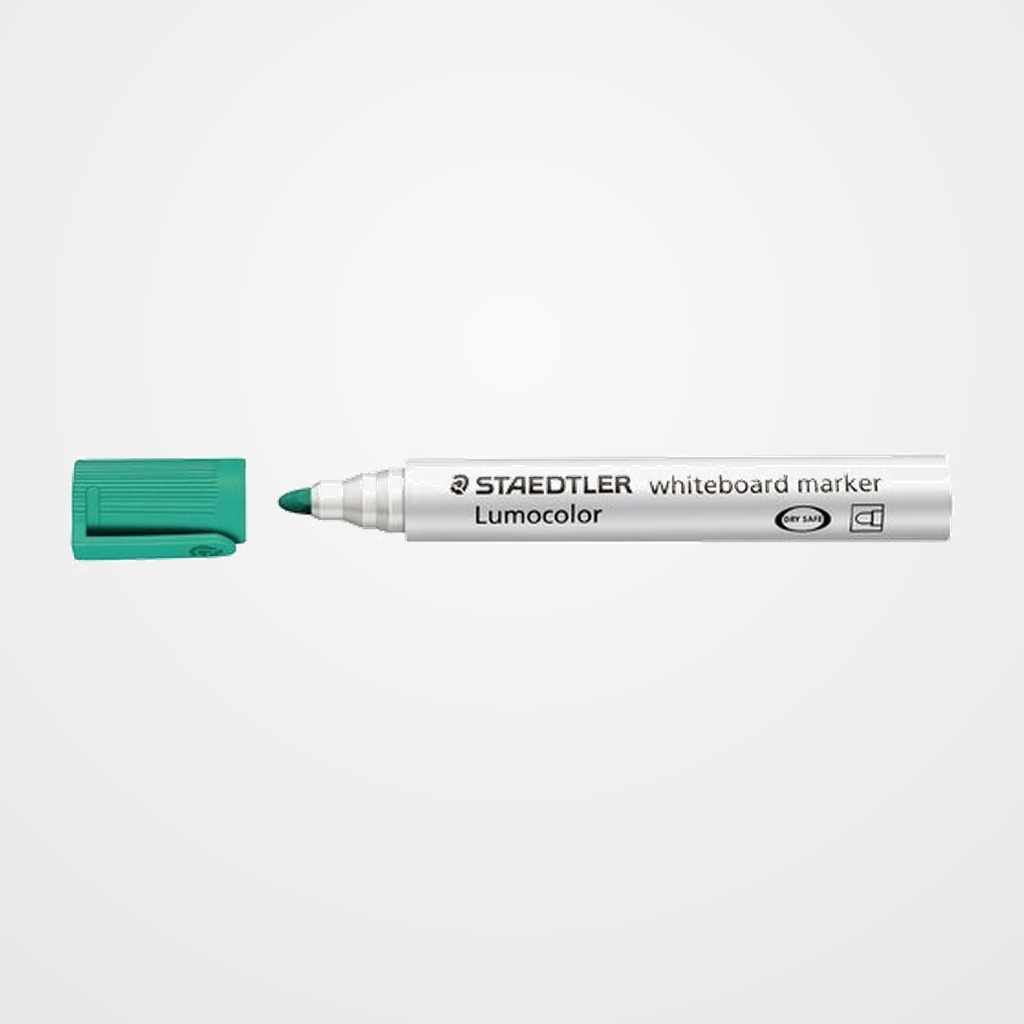 MARCADOR PIZARRA STAEDTLER 351 LUMOCOLOR CONICO VERDE