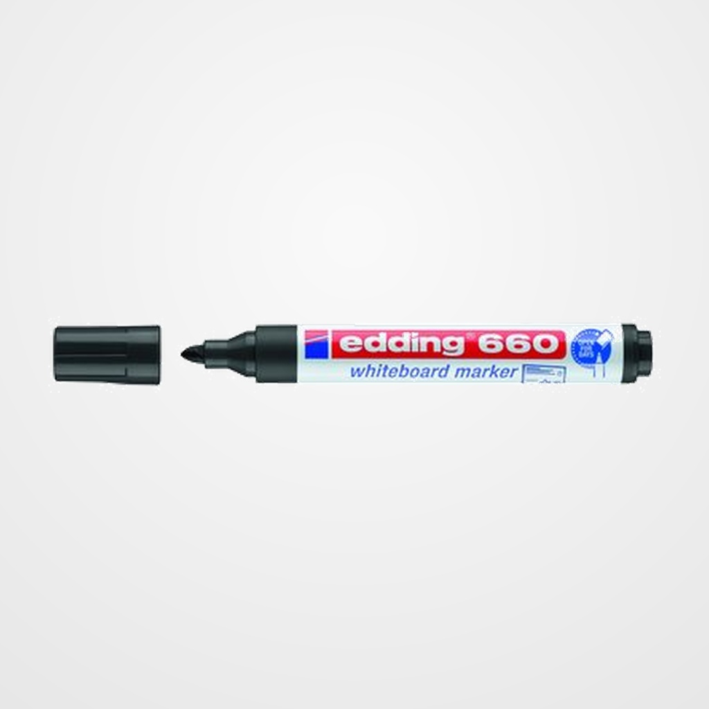 MARCADOR PIZARRA EDDING 660 CONICO  NEGRO