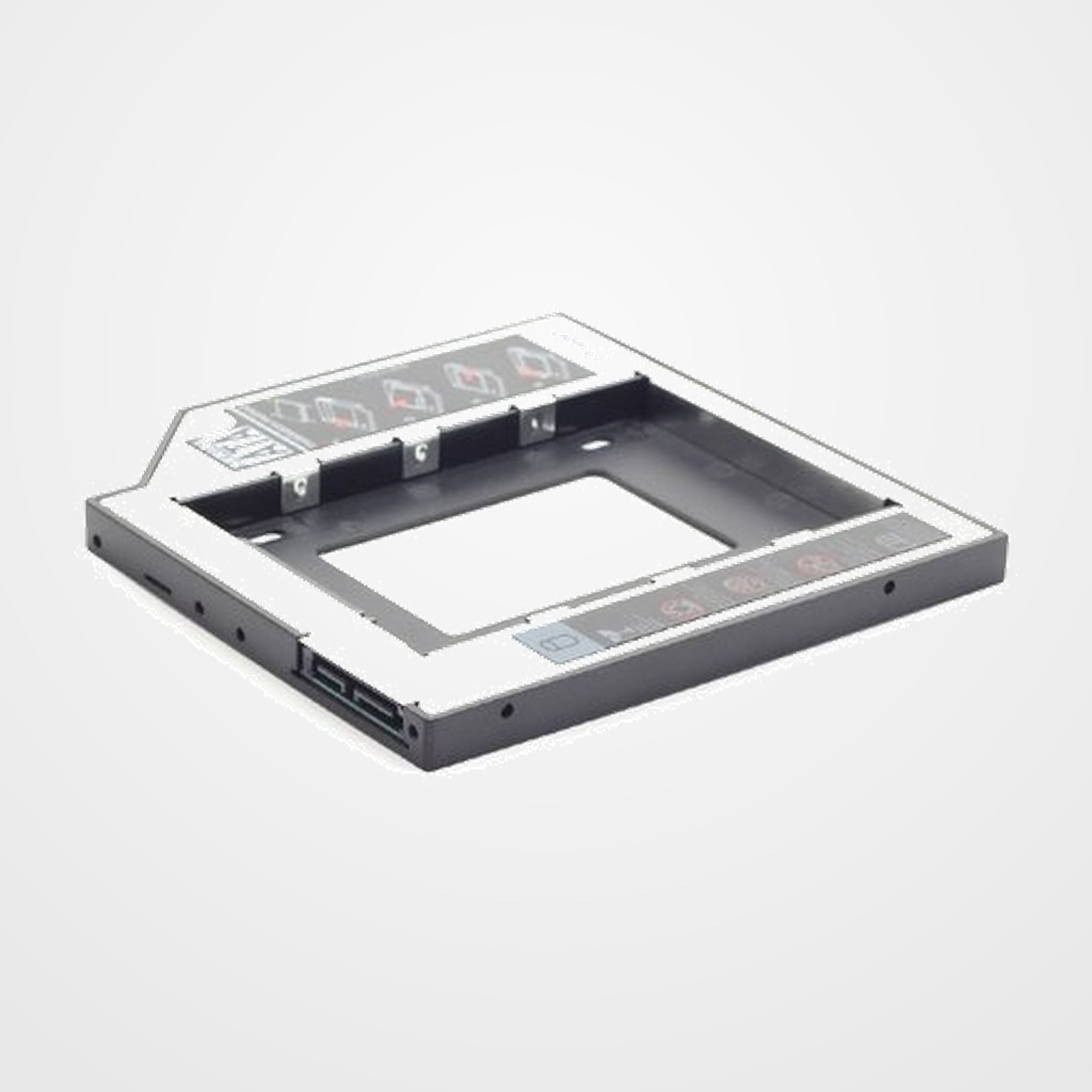 [45003166] BASTIDOR GEMBIRD HD SATA 2,5  A 5,25  SLIM PC DVD RW 9,5MM