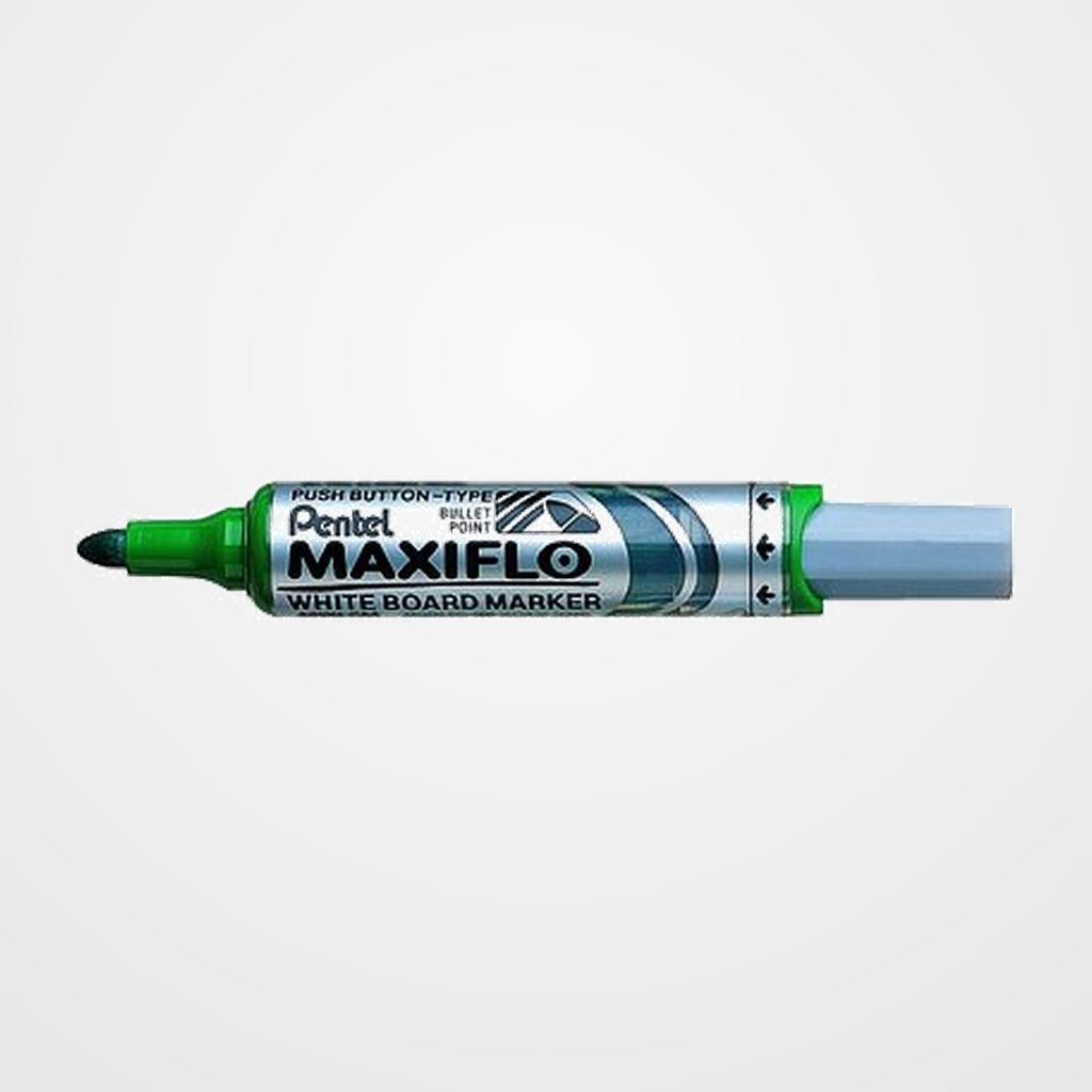MARCADOR PIZARRA PENTEL MAXIFLO MWL5M CONICO 2.5mm. VERDE