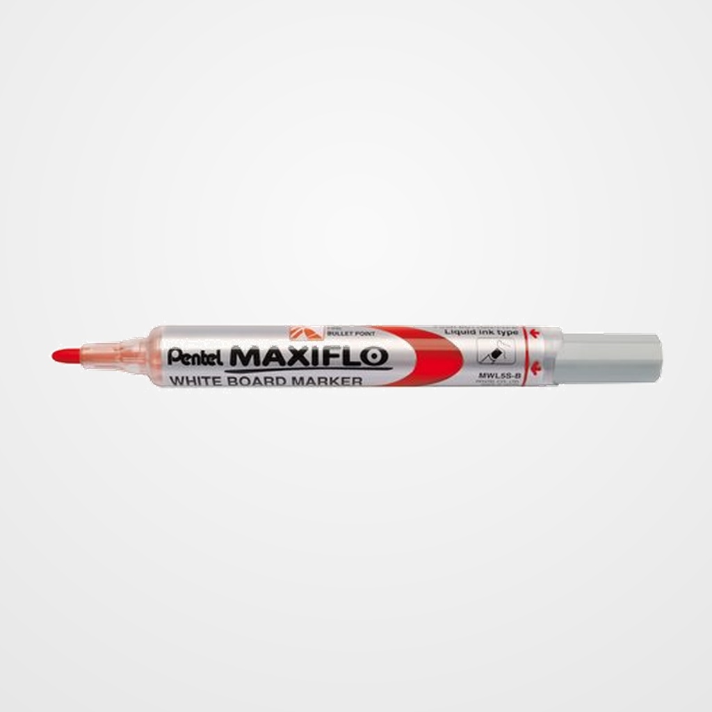 MARCADOR PIZARRA PENTEL MAXIFLO MWL5S CONICO 2 mm. ROJO