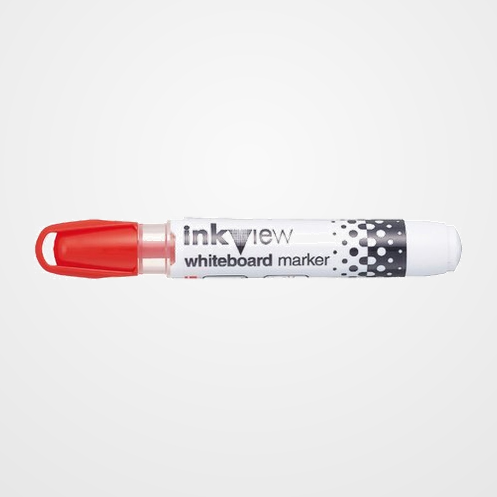 MARCADOR PIZARRA UNI-BALL INKVIEW (PWB-202) CONICO ROJO