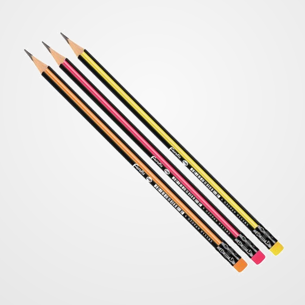 LAPIZ de GRAFITO FOROFIS TRIANGULAR con GOMA - HB