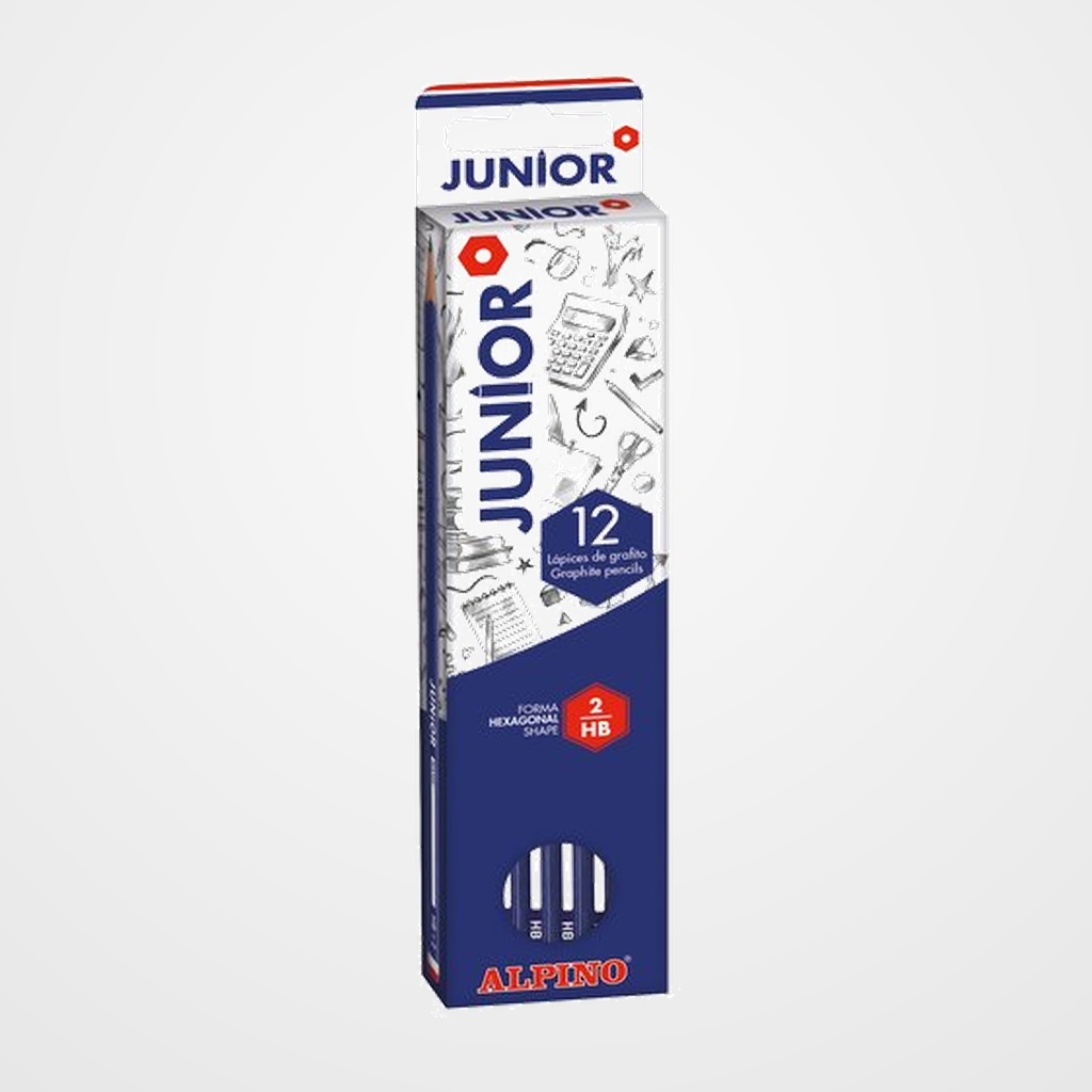 LAPIZ de GRAFITO ALPINO JUNIOR - HB