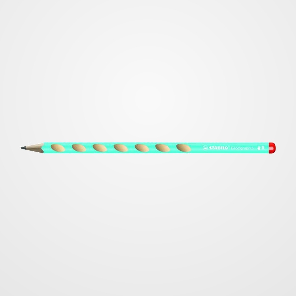 LAPIZ de GRAFITO STABILO EASY GRAPH S para DIESTROS AZUL - HB