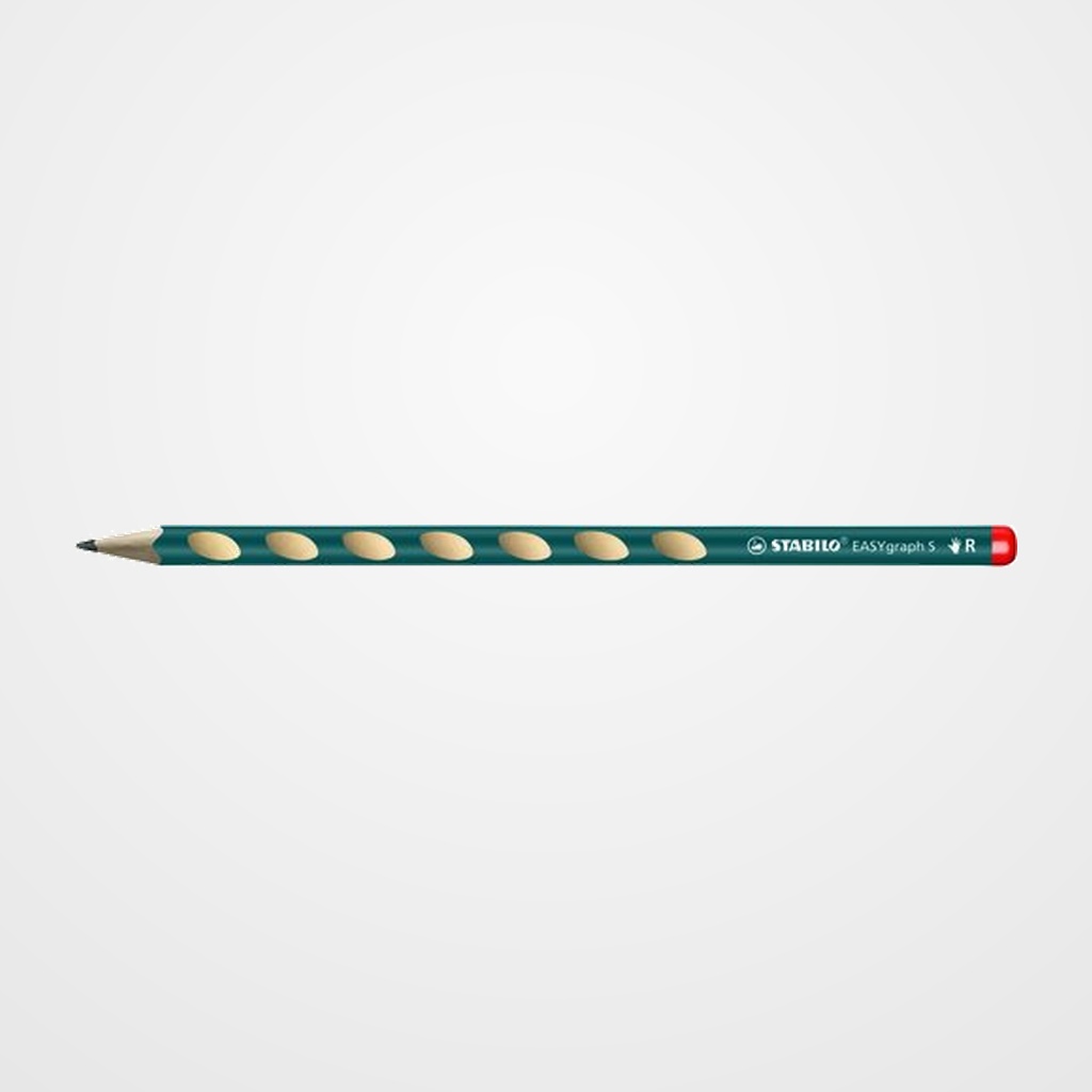 LAPIZ de GRAFITO STABILO EASY GRAPH S para DIESTROS PETROLEO - HB