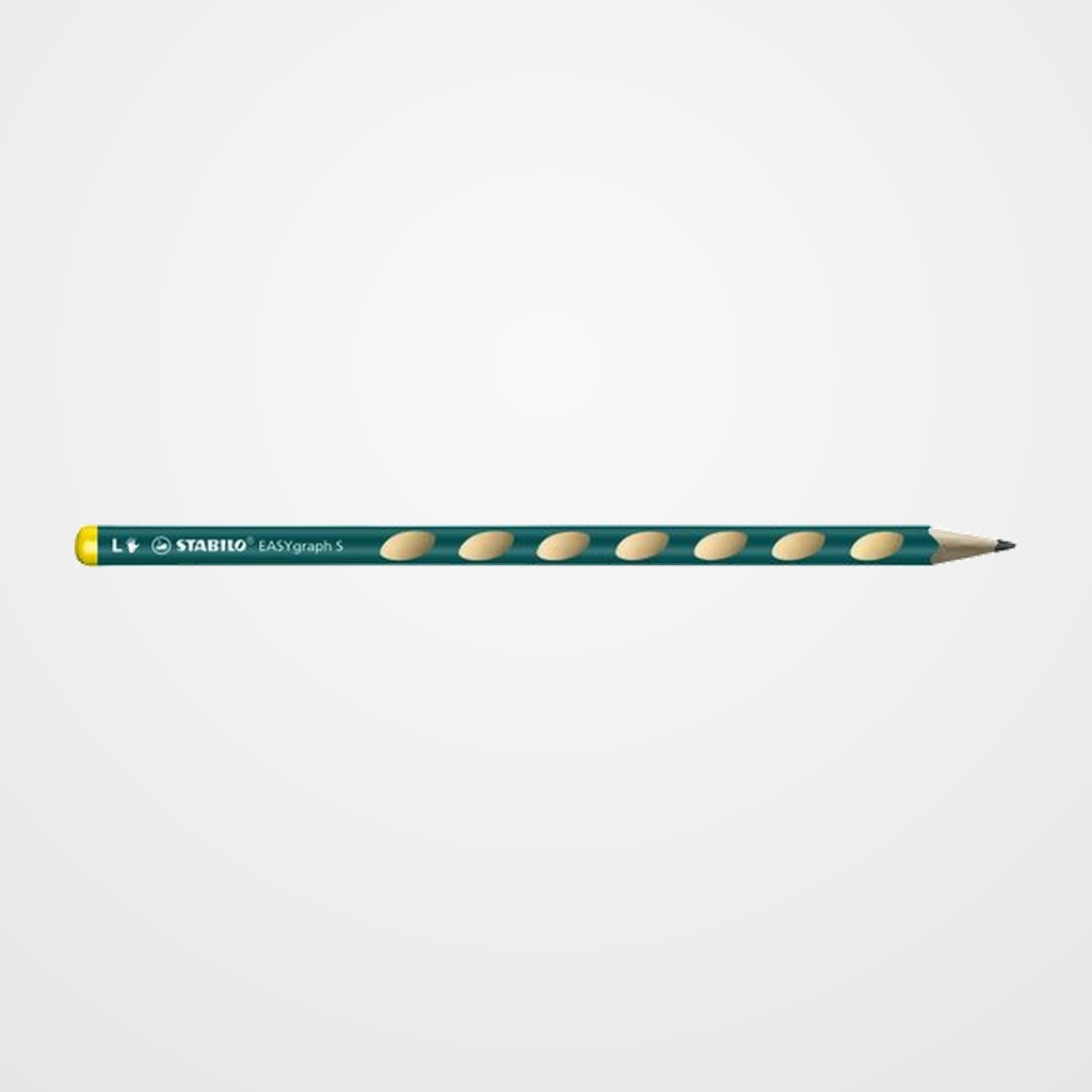 LAPIZ de GRAFITO STABILO EASY GRAPH S para ZURDOS PETROLEO - HB
