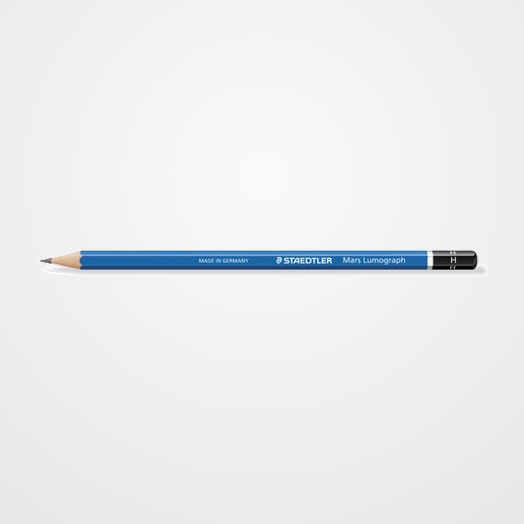LAPIZ de GRAFITO STAEDTLER 100 LUMOGRAPH - H