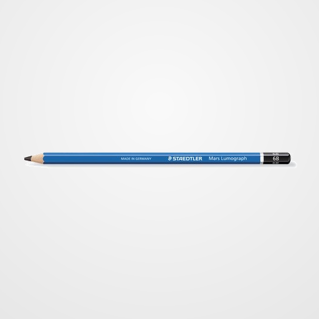 LAPIZ de GRAFITO STAEDTLER 100 LUMOGRAPH - 6B