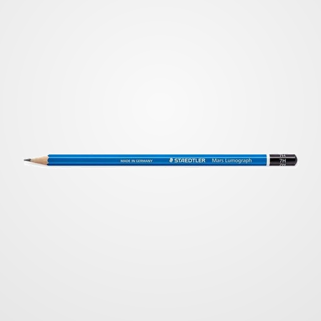 LAPIZ de GRAFITO STAEDTLER 100 LUMOGRAPH - 7H